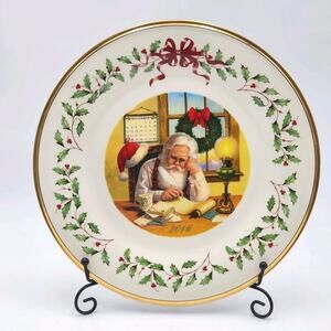 Lenox Annual Holiday Collector Plate 2016 Twenty Sixth in Series LTD Edition